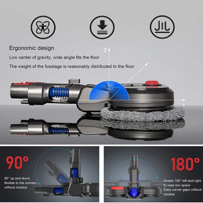 For Dyson V7 V8 V10 V11 Vacuum Cleaner Electric Mopping Head Integrated Water Tank With 6pcs Rag - For Dyson Accessories by buy2fix | Online Shopping UK | buy2fix