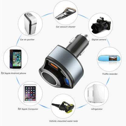5V 3A Cigarette Lighter PD Super Fast Charging Multifunctional Car Charger, Color: Black by buy2fix