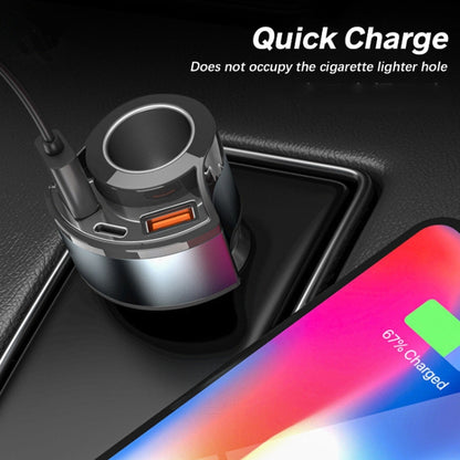 5V 3A Cigarette Lighter PD Super Fast Charging Multifunctional Car Charger, Color: White by buy2fix