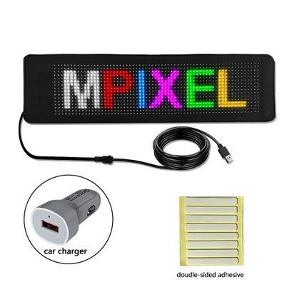 500x150mm Vehicle Rear Window Color Flexible LED Electronic Screen by buy2fix