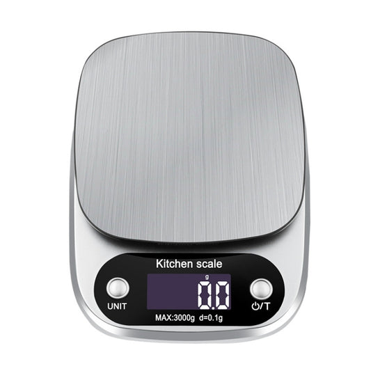 Small Multifunctional Kitchen High Precision Electronic Scale LCD Digital Display Food Scale, Model: 3kg/ 0.1g by buy2fix