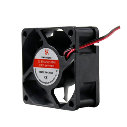 XIN RUI FENG 24V Oil Bearing 6cm Quiet DC Cooling Fan by XIN RUI FENG
