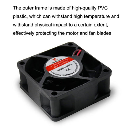 XIN RUI FENG 24V Oil Bearing 6cm Quiet DC Cooling Fan by XIN RUI FENG