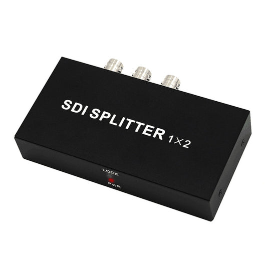 1 In 2 Out SD-SDI / HD-SDI / 3G-SDI Distribution Amplifier Video SDI Splitter(EU Plug) - Splitter by buy2fix | Online Shopping UK | buy2fix
