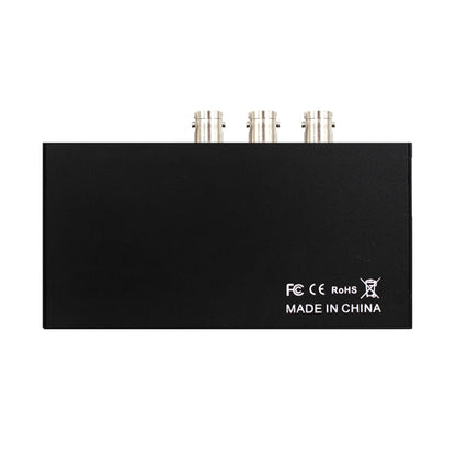 1 In 2 Out SD-SDI / HD-SDI / 3G-SDI Distribution Amplifier Video SDI Splitter(EU Plug) - Splitter by buy2fix | Online Shopping UK | buy2fix