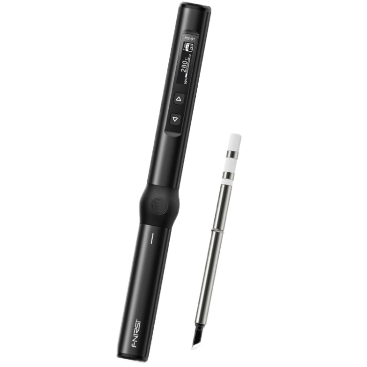 FNIRSI HS-01 Smart Soldering Iron Digital Display Portable Mini Soldering Station(Black BC2) by FNIRSI