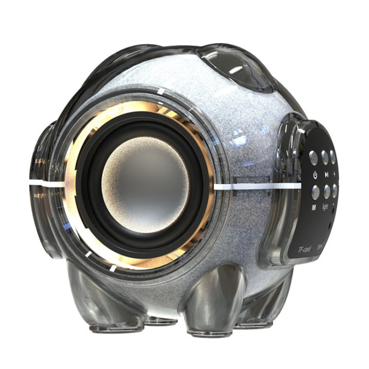 M18 Mini Space Panda Shape Wireless Bluetooth Speaker Desktop Portable Cartoon Audio(Black) by buy2fix