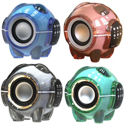 M18 Mini Space Panda Shape Wireless Bluetooth Speaker Desktop Portable Cartoon Audio(Black) by buy2fix