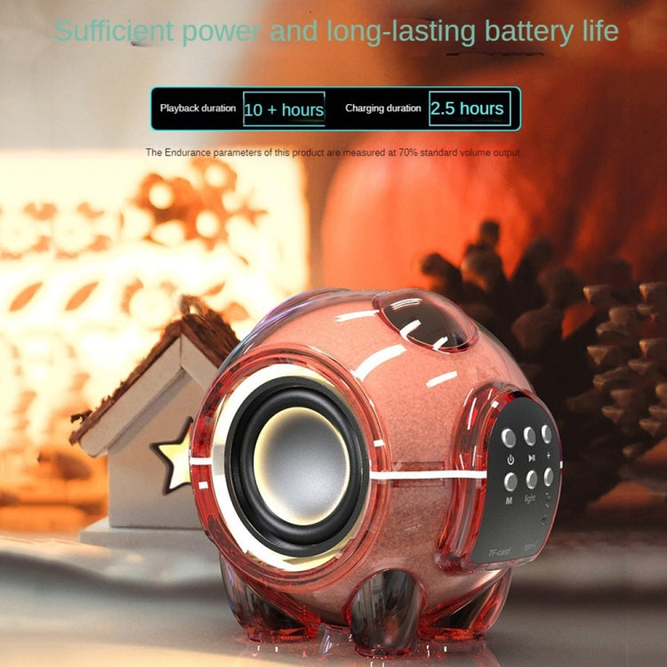 M18 Mini Space Panda Shape Wireless Bluetooth Speaker Desktop Portable Cartoon Audio(Black) by buy2fix