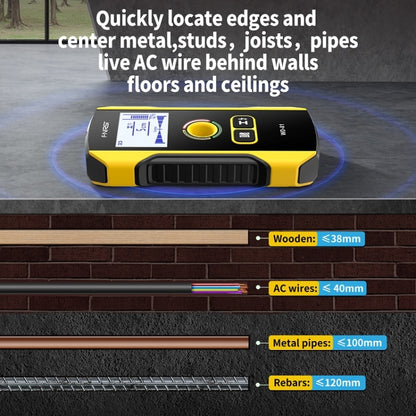FNIRSI WD-01 Multifunctional Load-Bearing Wall Wire Metal Detector Dark Line Scanner - Metal Detector by FNIRSI | Online Shopping UK | buy2fix