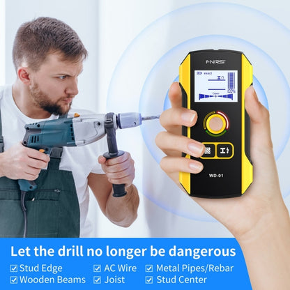 FNIRSI WD-01 Multifunctional Load-Bearing Wall Wire Metal Detector Dark Line Scanner - Metal Detector by FNIRSI | Online Shopping UK | buy2fix