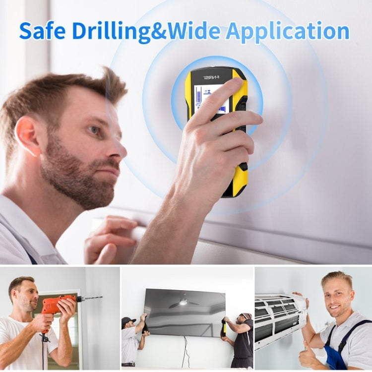 FNIRSI WD-01 Multifunctional Load-Bearing Wall Wire Metal Detector Dark Line Scanner - Metal Detector by FNIRSI | Online Shopping UK | buy2fix