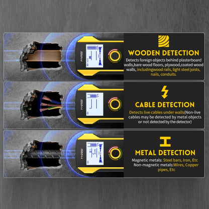 FNIRSI WD-01 Multifunctional Load-Bearing Wall Wire Metal Detector Dark Line Scanner - Metal Detector by FNIRSI | Online Shopping UK | buy2fix