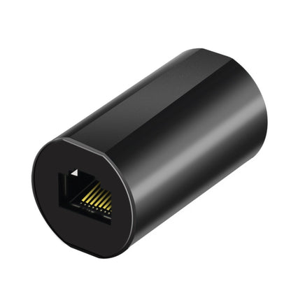 YM88013-Y Lightning Protection Version Network Straight-Through Head RJ45 Network Cable Double Pass Head(Black) by buy2fix