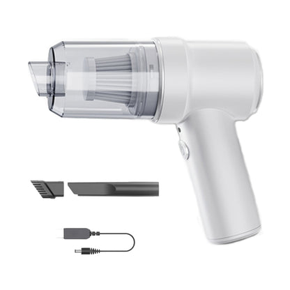 Small Wireless Charging Car Vacuum Cleaner Handheld High Power Vacuum Cleaner, Sort by color: 117C-White by buy2fix