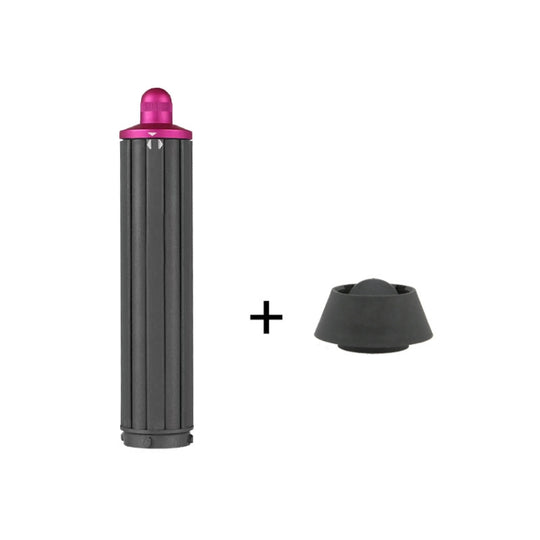 For Dyson Airwrap Hair Dryer i.d. / HS01 / HS05 / HD08 18.6 x 4cm Upgraded Long Curling Barrels Nozzle With Short Adapter Rose Red