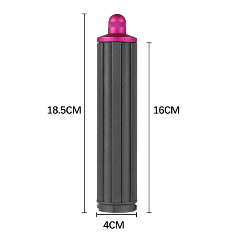 For Dyson Airwrap Hair Dryer i.d. / HS01 / HS05 / HD08 18.6 x 4cm Upgraded Long Curling Barrels Nozzle With Short Adapter Golden by buy2fix