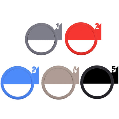 Silicone Non-slip Wear-resistant Steering Wheel Cover, Size: 37-42cm(Gray) by buy2fix