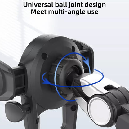 ZJ137 Suction Cup Car Phone Holder 2 In 1 Number Plate Phone Stand Truck Phone Mount(Black) by buy2fix