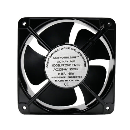FP20060 220V 20cm Chassis Cabinet Metal Case Low Noise Cooling Fan by buy2fix