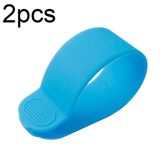 X0211 2pcs Scooter Accelerator Dial Silicone Case Dial Cover For Xiaomi M365/1S/Pro/MAX G30/ES2(Blue) - Accessories & Parts by buy2fix | Online Shopping UK | buy2fix