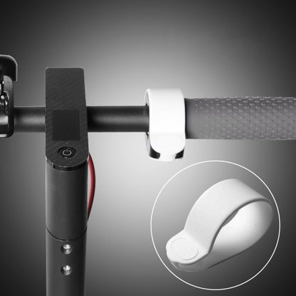 X0211 2pcs Scooter Accelerator Dial Silicone Case Dial Cover For Xiaomi M365/1S/Pro/MAX G30/ES2(White) - Accessories & Parts by buy2fix | Online Shopping UK | buy2fix