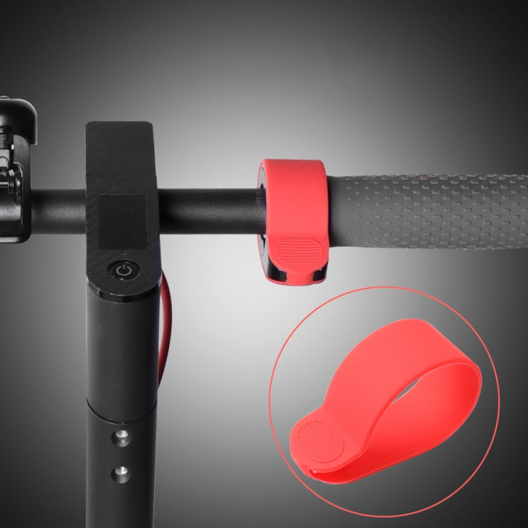 X0211 2pcs Scooter Accelerator Dial Silicone Case Dial Cover For Xiaomi M365/1S/Pro/MAX G30/ES2(Red) - Accessories & Parts by buy2fix | Online Shopping UK | buy2fix