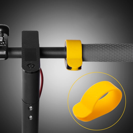 X0211 2pcs Scooter Accelerator Dial Silicone Case Dial Cover For Xiaomi M365/1S/Pro/MAX G30/ES2(Yellow) - Accessories & Parts by buy2fix | Online Shopping UK | buy2fix