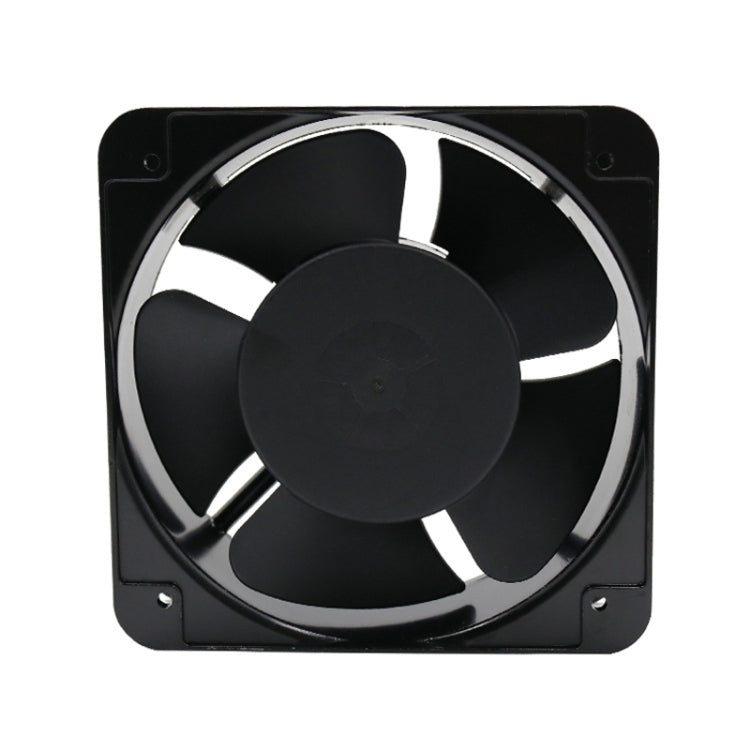 220V 38W 15cm Roller Chassis Electrical Cabinet Shaft Oil Bearing Fan by buy2fix