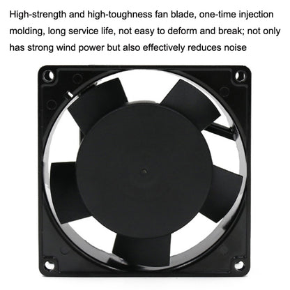 110V Oil Bearing 9cm Silent Chassis Cabinet Heat Dissipation Fan by buy2fix