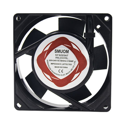 220V Double Ball Bearing 9cm Silent Chassis Cabinet Heat Dissipation Fan by buy2fix