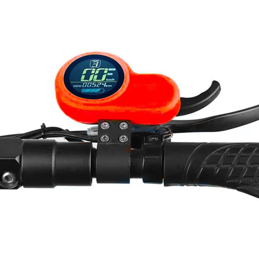 For KUGOO M4 Pro Electric Scooter Instrument Cover Display Silicone Case(Red) - Accessories & Parts by buy2fix | Online Shopping UK | buy2fix