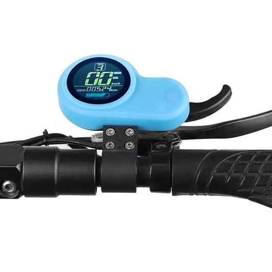 For KUGOO M4 Pro Electric Scooter Instrument Cover Display Silicone Case(Blue) - Accessories & Parts by buy2fix | Online Shopping UK | buy2fix
