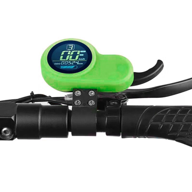 For KUGOO M4 Pro Electric Scooter Instrument Cover Display Silicone Case(Green) - Accessories & Parts by buy2fix | Online Shopping UK | buy2fix