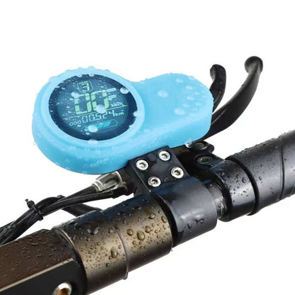 For KUGOO M4 Pro Electric Scooter Instrument Cover Display Silicone Case(Blue) - Accessories & Parts by buy2fix | Online Shopping UK | buy2fix