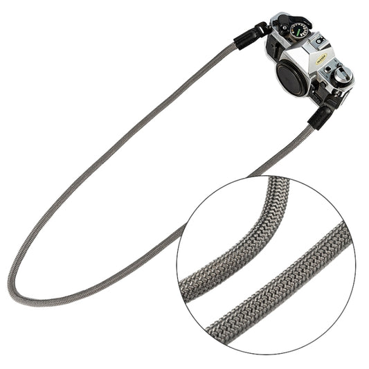 Climbing Rope Camera Strap SLR Camera Retro Wearable Shoulder Strap(Gray) by buy2fix