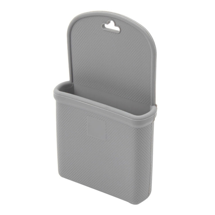 Wear-Resistant Silicone Mobile Phone Bag For Car Air Outlet(Gray) by buy2fix