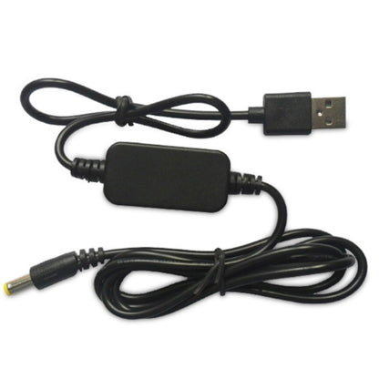 2pcs DC 5V To 12V USB Booster Cable Mobile Power Monitoring Power Cord by buy2fix