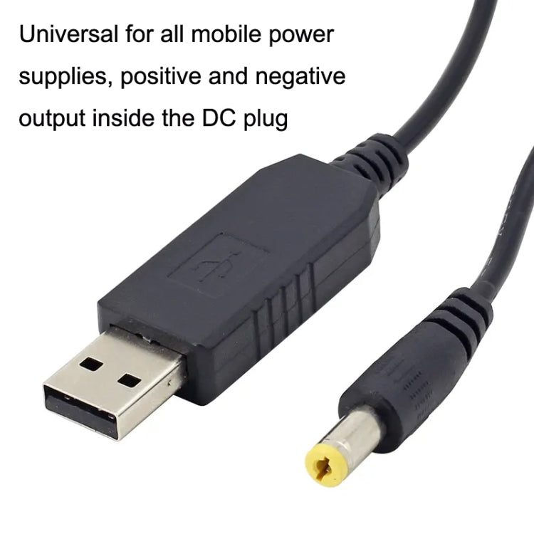 2pcs DC 5V To 9V USB Booster Cable Mobile Power Router Power Cord by buy2fix