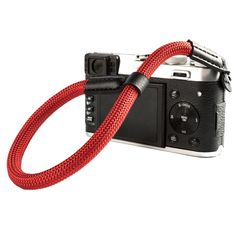 Climbing Rope Camera Wrist Strap SLR Camera Wear-resistant Bracelet(Red) by buy2fix