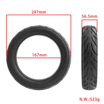 For Ninebot F20/25/30/40 10 Inch Electric Scooter Pneumatic Tire, Style: Inner Tire+Outer TIire - Accessories & Parts by buy2fix | Online Shopping UK | buy2fix