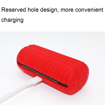 For Bose SoundSport Free Bluetooth Earphones Anti-Slip Silicone Protective Case(Red) by buy2fix