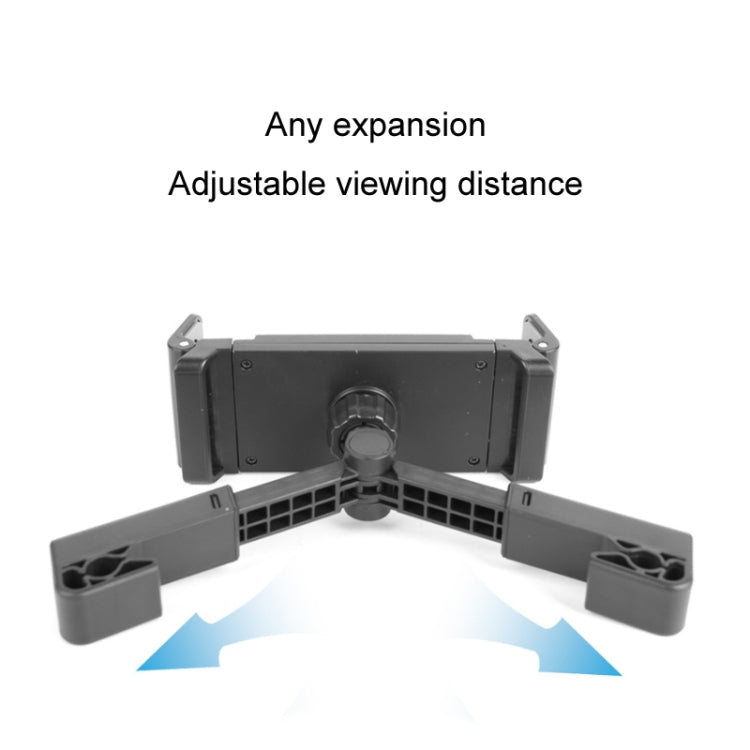 Car Back Seat Buckle Type Rotating Telescopic Mobile Phone Tablet Holder(Black) by buy2fix