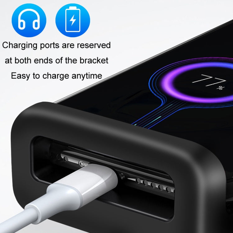 Car Back Seat Buckle Type Rotating Telescopic Mobile Phone Tablet Holder(Black) by buy2fix