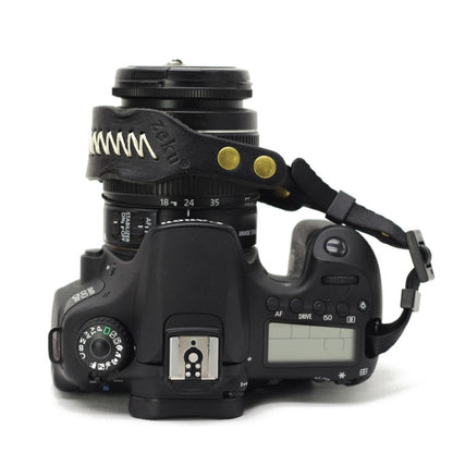 Zeku Retro Leather SLR Wristband Anti-drop Camera Wrist Strap without Camera(Black) by buy2fix