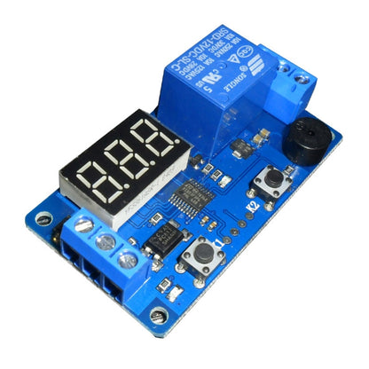 DK-C-01 Car Programmable Timing LCD Digital Display Relay Module Can Control DC AC Delay Relay by buy2fix
