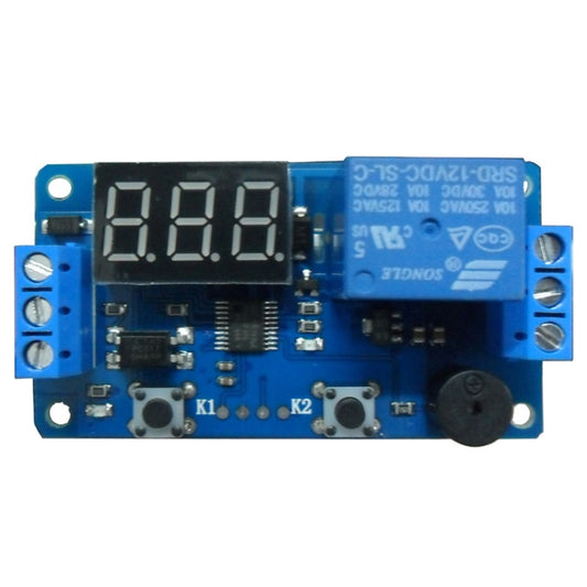 DK-C-01 Car Programmable Timing LCD Digital Display Relay Module Can Control DC AC Delay Relay by buy2fix
