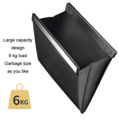 Car Garbage Bag Rear Seat Folding Storage Bag(Black) by buy2fix