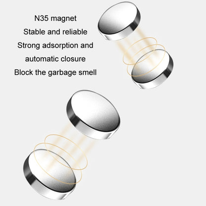 Car Garbage Bag Rear Seat Folding Storage Bag(Black) by buy2fix