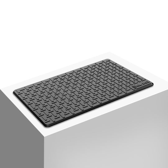 Tapis antidérapant pour téléphone portable de tableau de bord de contrôle central de voiture BEN.JACK, couleur: noir grand